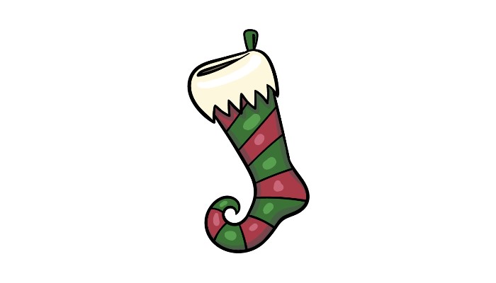 How to Draw a Stocking